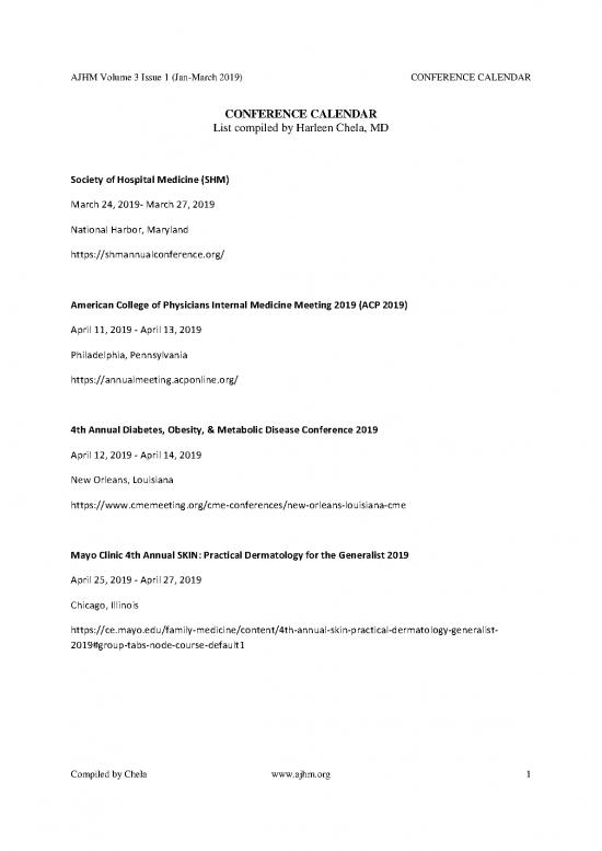 picture1_Practice Of Medicine Pdf 115806 | Conference Calendar Final 1