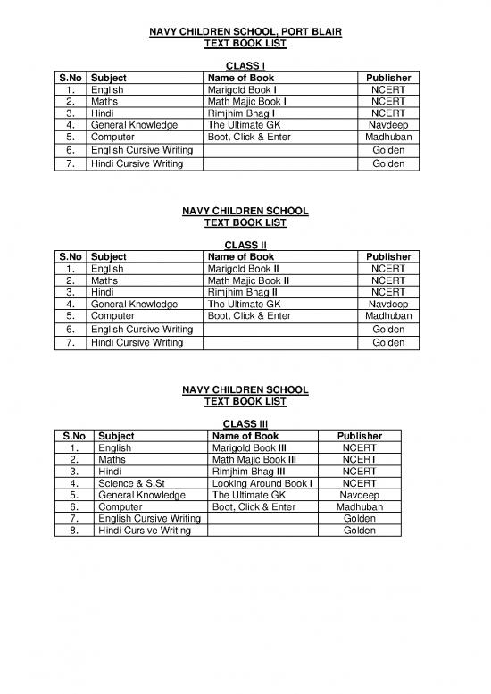 picture General Knowledge Pdf 114941 | Curriculum
