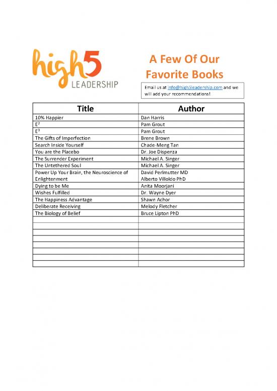 picture The Untethered Soul Pdf 117139 | Favorite Book List