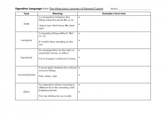 picture The Miraculous Journey Of Edward Tulane Pdf 116795 | Figurative Language From The Miraculous Journey Of Edward Tulane Name