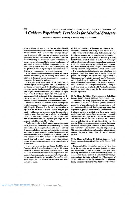 picture Medical Books Free 115459 | Guide To Psychiatric Textbooks For Medical Students