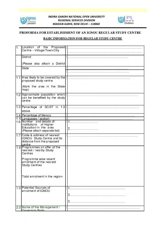 picture Ignou Study Centre List Pdf 117516 | Ignoucf