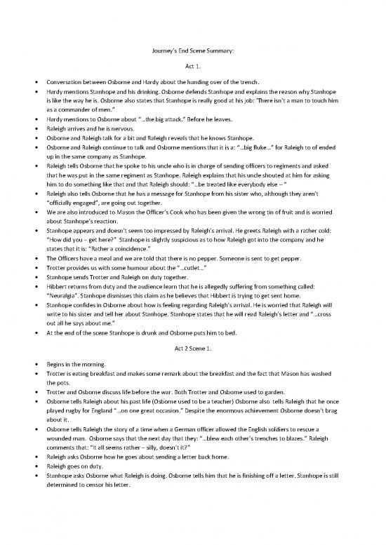 picture_Journey Pdf 116921 | Journeys End Scene Summary