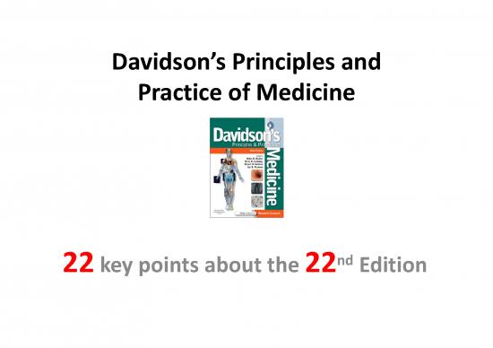 picture Davidson Medicine Pdf 115359 | Key Points About The 22ndedition