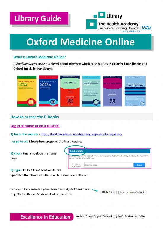 picture Oxford Medicine Pdf 116149 | Library Guide Oxford Handbooks