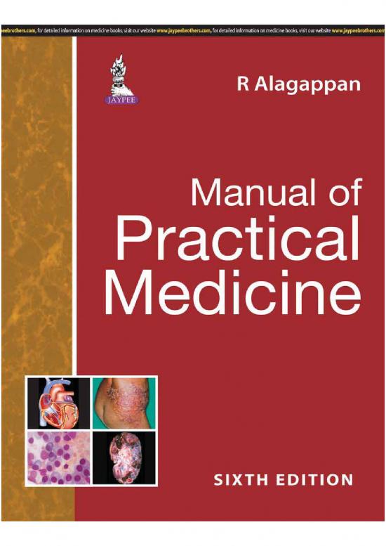 picture Alagappan Medicine Pdf 115748 | Manual Of Practical Medicine