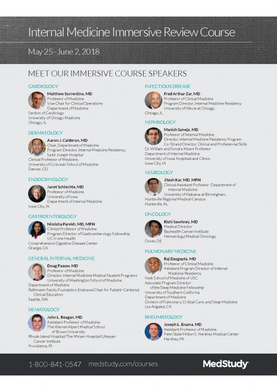 picture1_Medicine Pdf 115702 | Medstudy 2018 Im Spring Irc Speakers