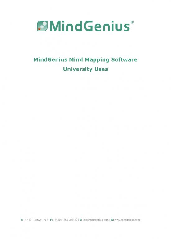 picture Mind Maps For Medical Students Pdf 115810 | Mindgenius University Uses