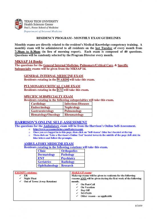 picture1_Mksap Internal Medicine Pdf 116133 | Monthly Exam Guidelines