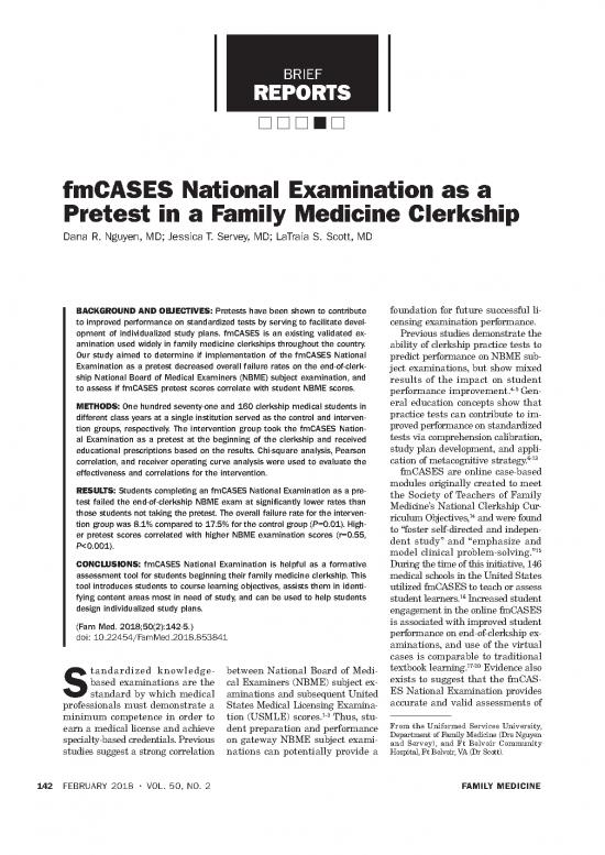 picture Pretest Family Medicine Pdf 116163 | Nguyen 2017 0163