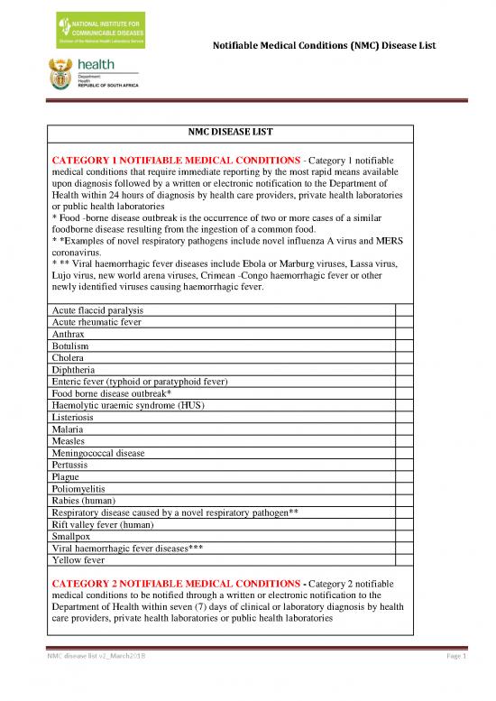 picture Medical Diagnosis List Pdf 116016 | Nmc List 2018