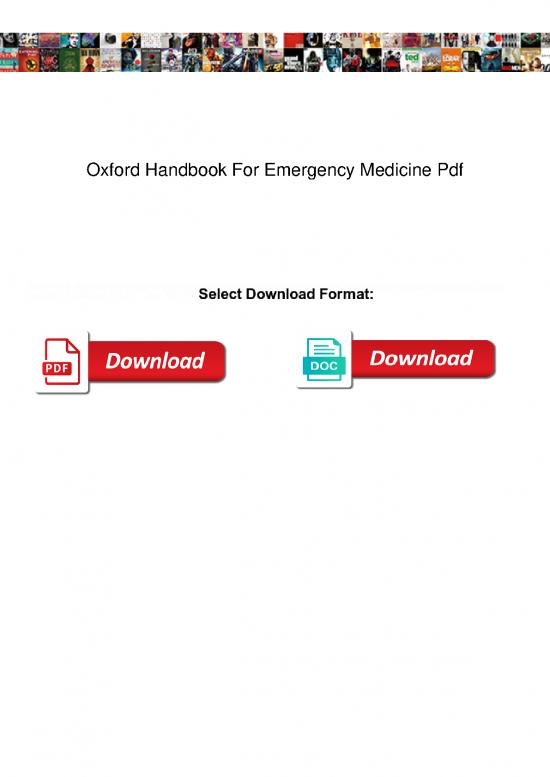 picture1_Oxford Handbook Of Emergency Medicine 115194 | Oxford Handbook For Emergency Medicine Pdf