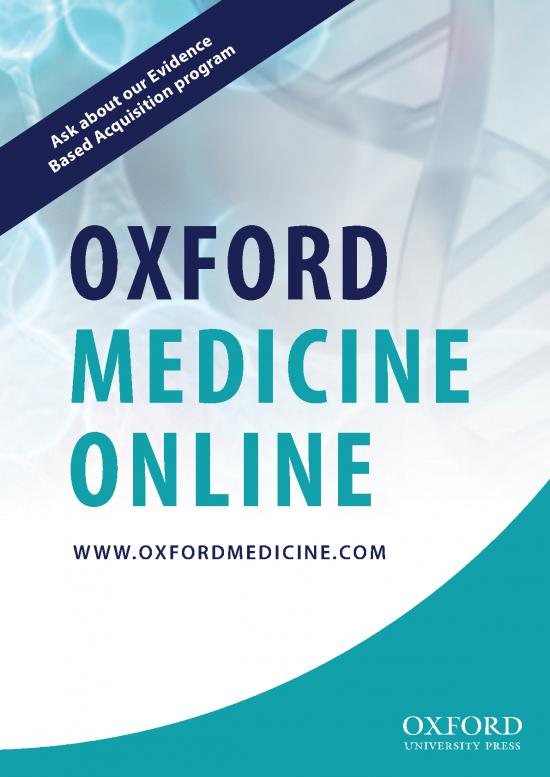 picture_Oxford Handbook Of Medicine 115863 | Oxford Medicine Online Brochure