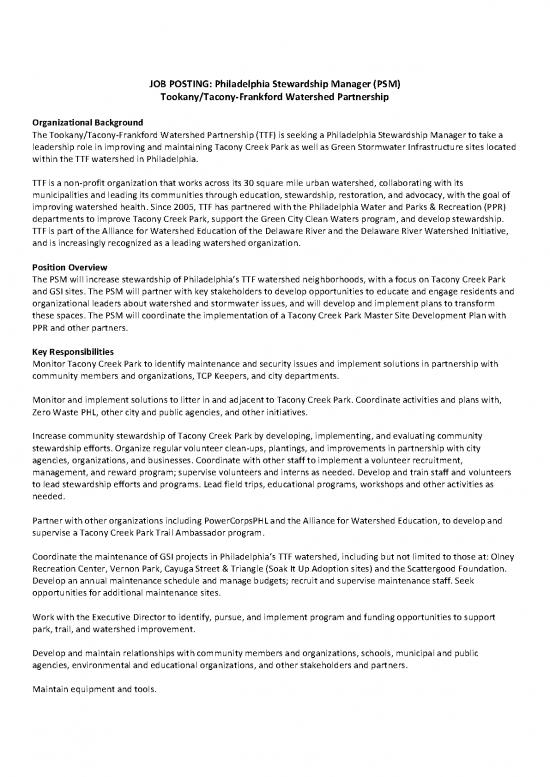 picture_Park Psm Pdf 115857 | Philadelphia Stewardship Manager Job Posting 1