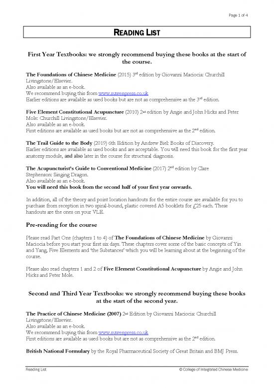 picture Medicine Pdf 115438 | Reading List