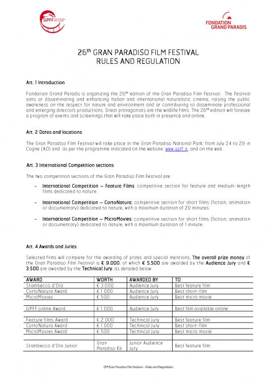 picture Park 26th Edition Pdf 115519 | Rev1 Regolamento 25 Gpff Eng