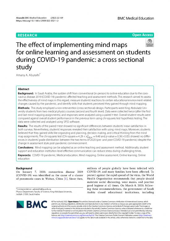 picture Mind Maps For Medical Students Pdf 115695 | S12909 022 03211 2