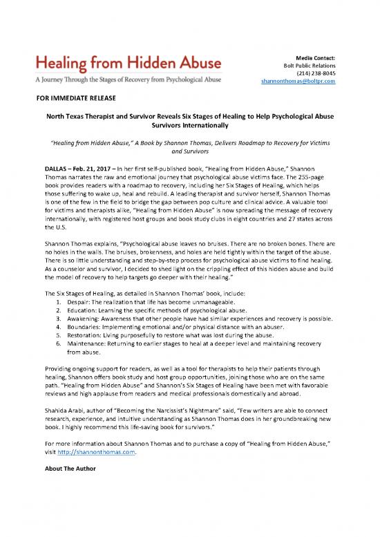 picture_Healing From Hidden Abuse Pdf 116881 | Shannon Thomas Launch Release Final