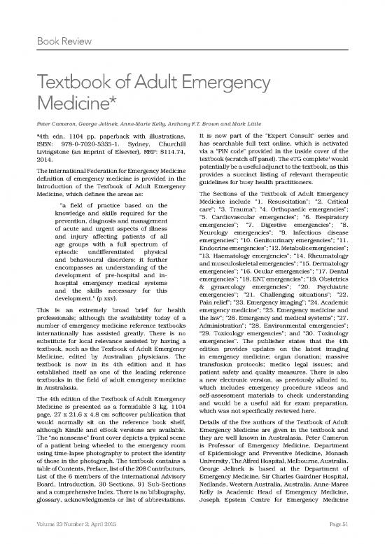 picture1_Practice Of Medicine Book Pdf 115765 | Textbook Of Adult Emergency From Amma Jmvh April Web 9