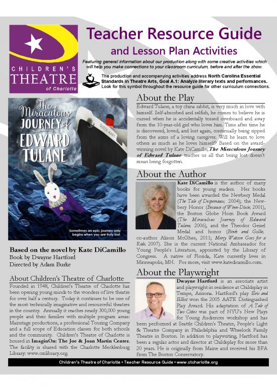 picture The Miraculous Journey Of Edward Tulane Pdf 117057 | The Miraculous Journey Of Edward Tulane