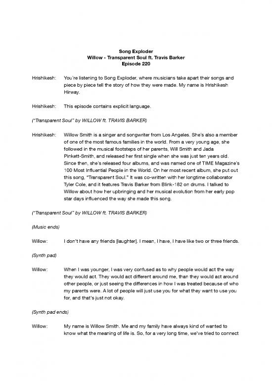 picture_Willow Transcript