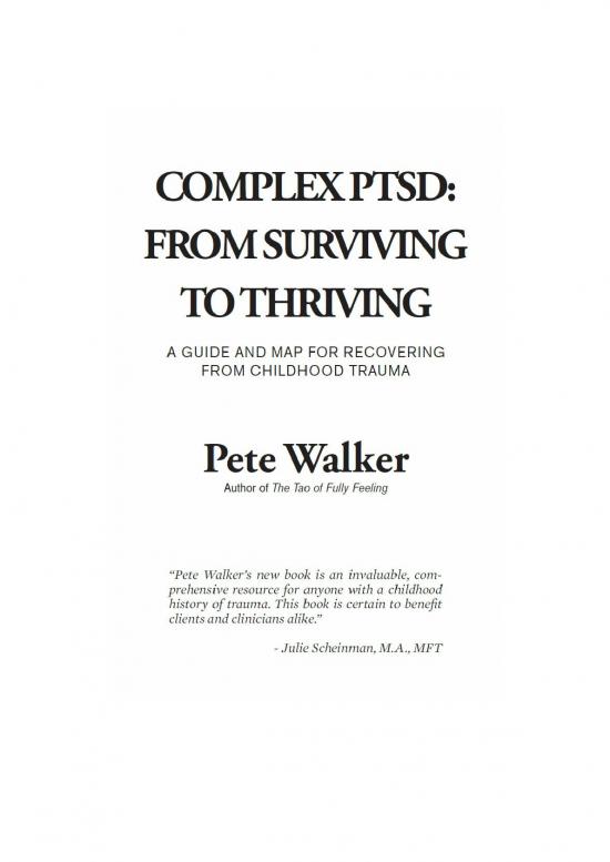 Complex Ptsd From Surviving To Thriving Audiobook Free Sat Book Pdf 116604 | Complex Ptsd From Surviving To Thriving ( Pdf