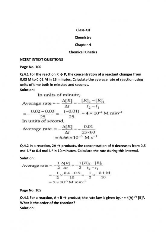 picture1_Chemical Kinetics Ncert Pdf 118647 | 2021 06 24 Xii Chemistry 1