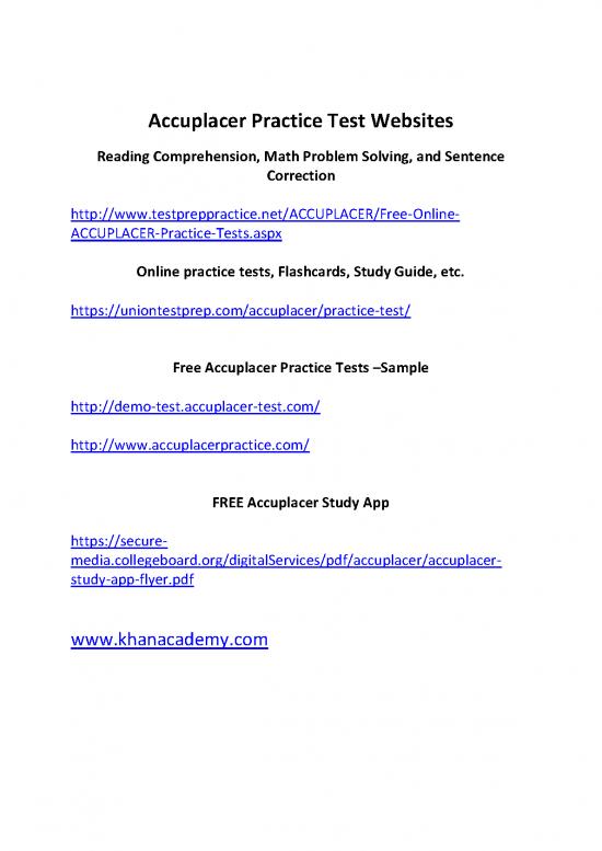 picture_Study Pdf 119532 | Accuplacer Practice Test Websites