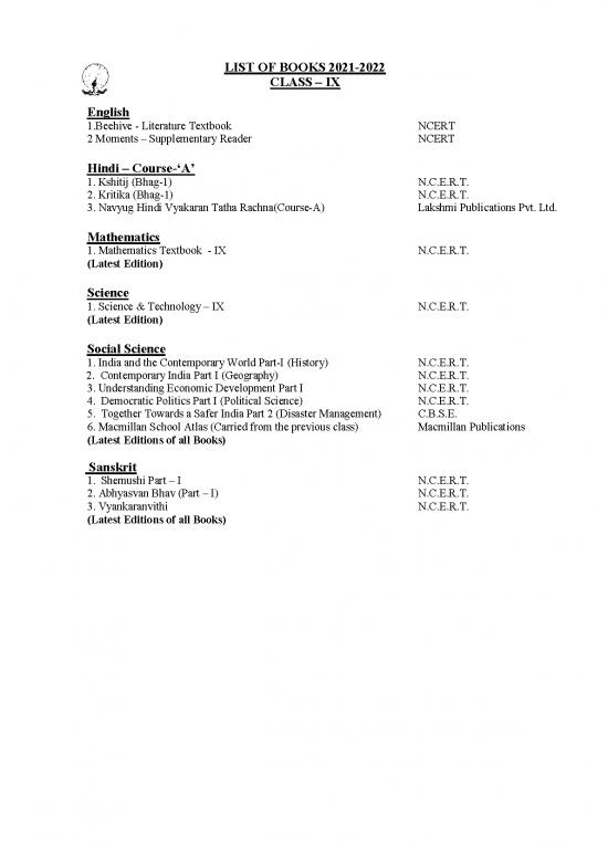 picture1_Ncert Books Of Social Science 119344 | Book List Secondry