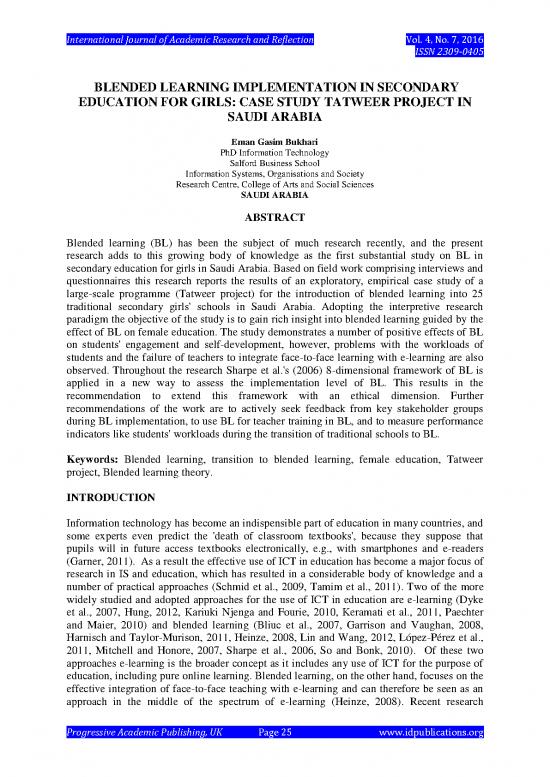 picture1_Study Pdf 119179 | Full Paper Blended Learning Implementation In Secondary Education For Girls Case Study Tatweer Project