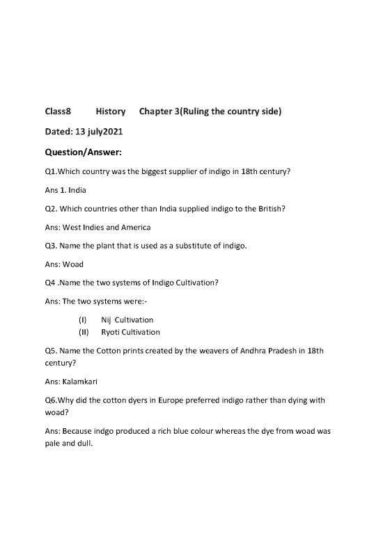 picture Cultivation Of Wheat Pdf 118337 | History Chapter 3 Class8
