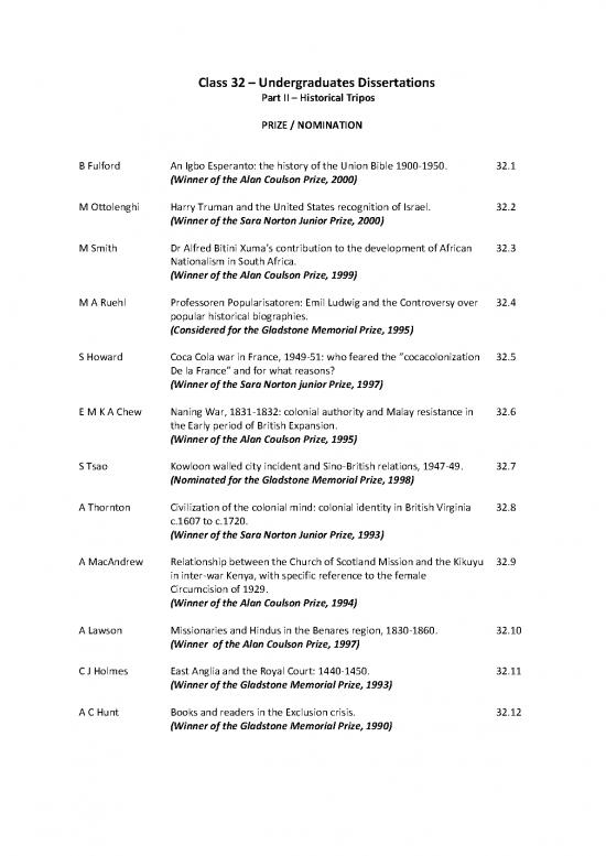 picture_History Undergraduate Dissertations Cropped