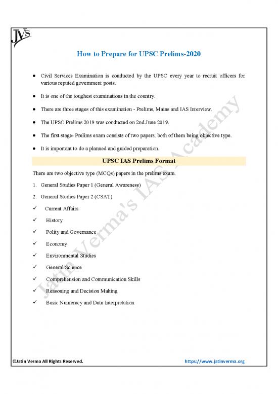 picture_General Awareness Pdf 117764 | How To Prepare For Upsc Prelims 2020