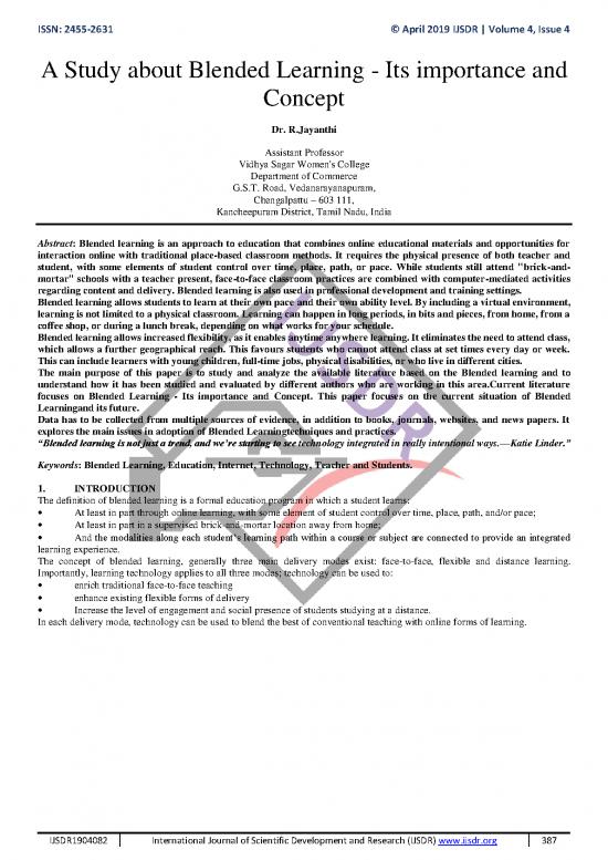 picture Study Pdf 119202 | Ijsdr1904082