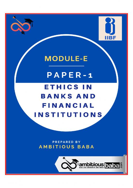 picture1_Study Pdf 119799 | Jaiib Ethics In Banks And Financial Institutions Module E Download Pdf