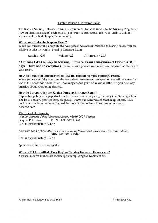 picture1_Academic Pdf 119390 | Kaplan Nursing Test Admission Asc Rev 4 2019