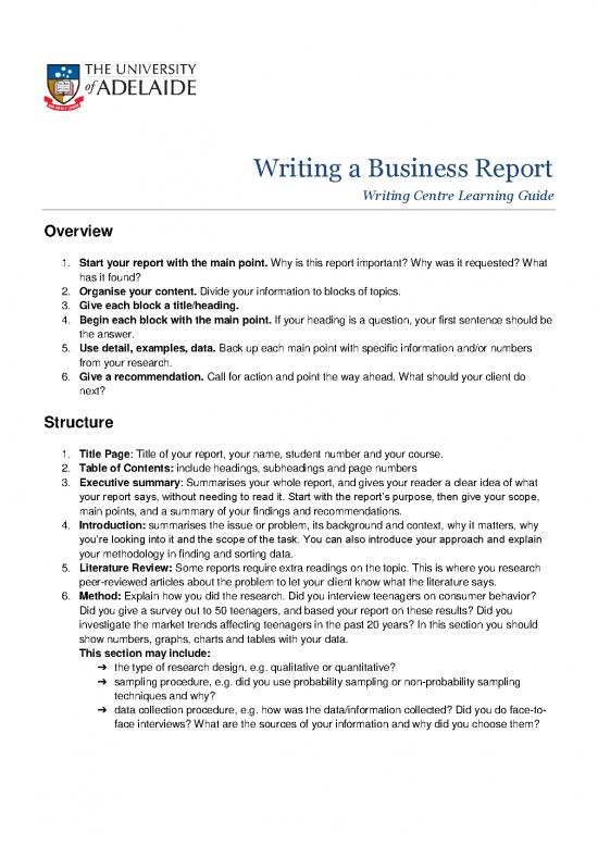 picture1_Business Research Report Pdf 118843 | Learningguide Businessreportwriting
