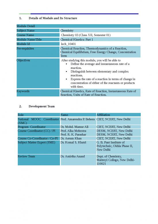 picture Chemical Kinetics Ncert Pdf 118170 | Lech 10401 Econtent