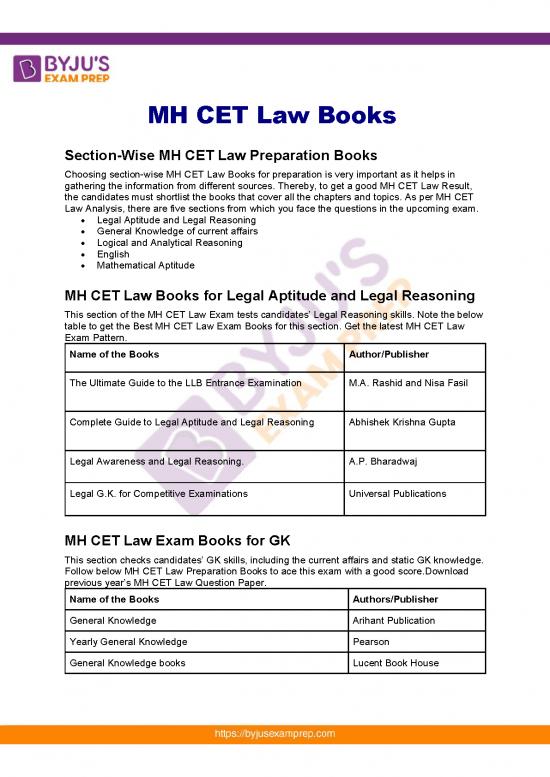 picture_Cet Preparation Books Pdf 118202 | Mh Cet Law Books 29