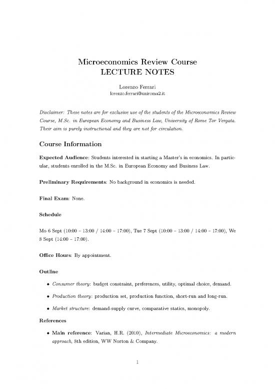 picture1_Microeconomics Notes 118071 | Microeconomics Lecture Notes Eebl 2