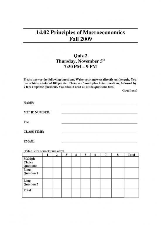 picture_Macroeconomics Pdf 117681 | Mit14 02f09 Quiz2 Sol