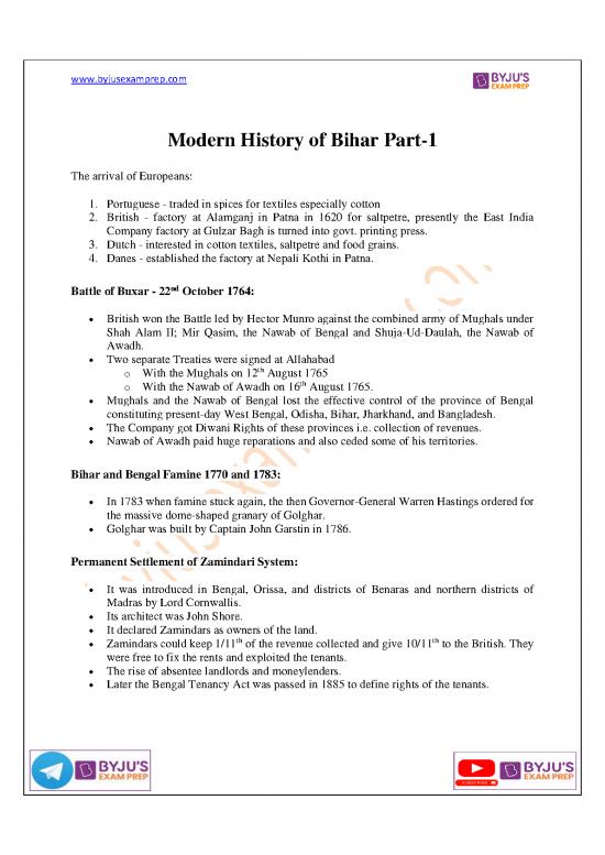 picture_Modern History Of Bihar Part 1 63