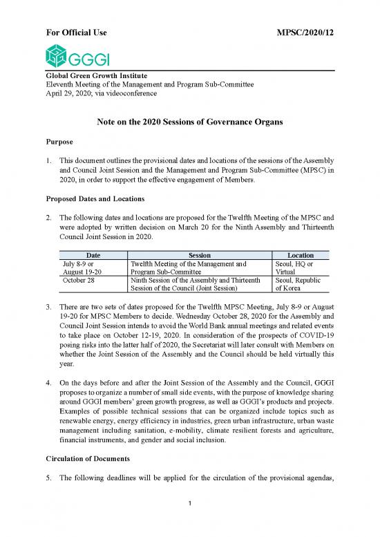picture1_Mpsc 2020 12 Note On 2020 Sessions Of Governance Organs