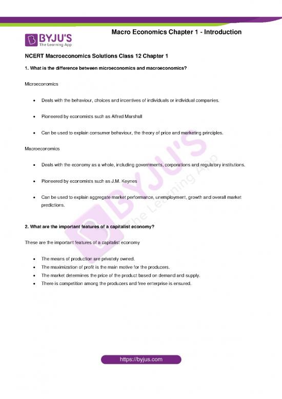 picture Competition Pdf 119909 | Ncert Sol Class 12 Macro Economics Chapter 1
