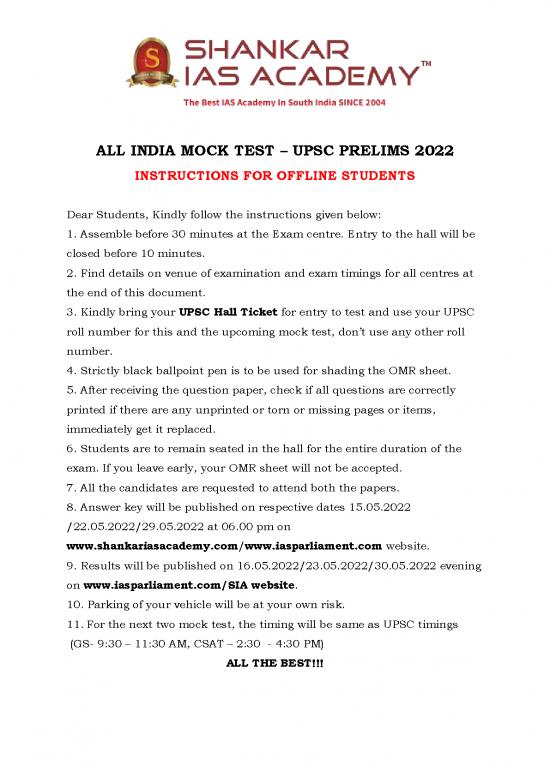 picture Upsc Mock Test Pdf 119553 | Offline Instructions