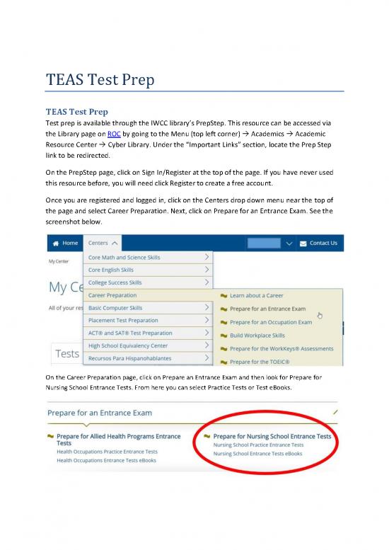 picture Teas Practice Test Pdf 119241 | Teas Test Prep