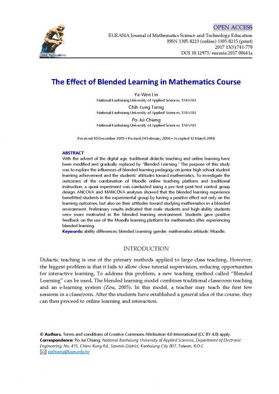 picture1_Study Pdf 119075 | The Effect Of Blended Learning In Mathematics Course 4688