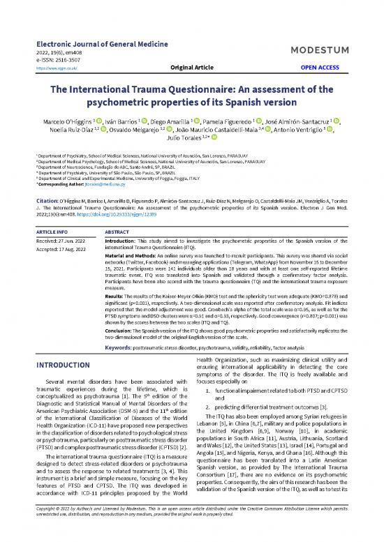 picture1_International Trauma Questionnaire Pdf 119074 | The International Trauma Questionnaire An Assessment Of The Psychometric Properties Of Its Spanish 12389