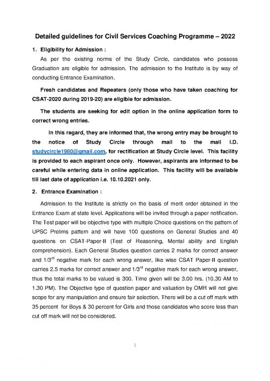 picture Study Pdf 118722 | Tssc Guidelines 2022