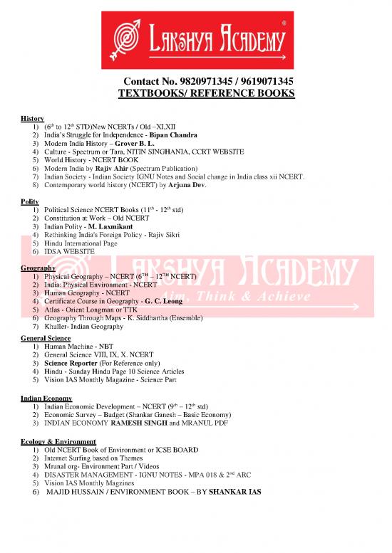 picture1_Ncert Books Of Social Science 120159 | Upsc Book List New 22